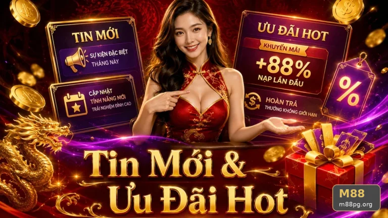 Kinh Nghiệm Duyệt Ưu Đãi Khuyến Mãi M88 Qua Thẻ Cảnh