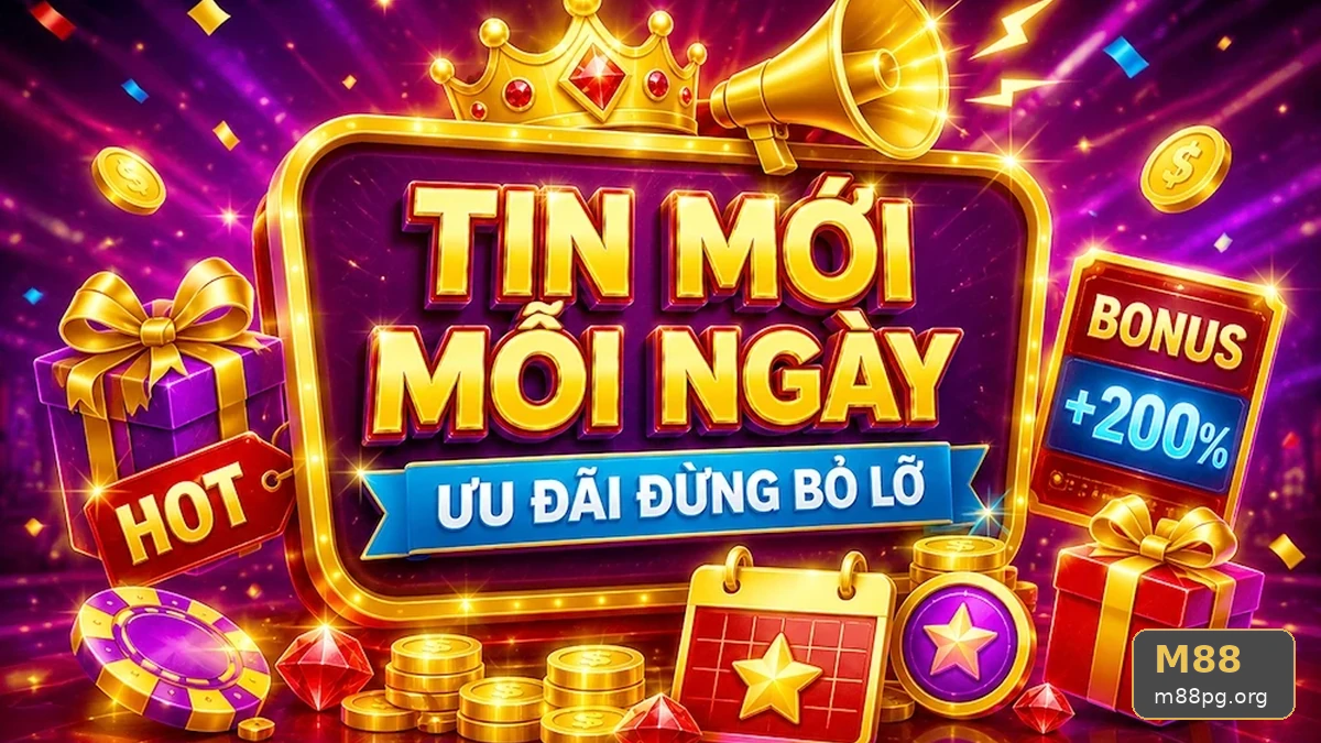 Gộp hai ưu đãi M88 cùng lúc: Cách xử lý khi trùng điều kiện nhận thưởng