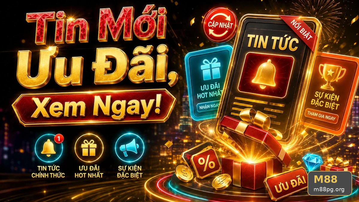 Đọc lướt ảnh đại diện ưu đãi M88 dễ bỏ qua dòng chữ nhỏ về điều kiện