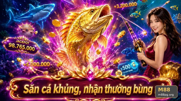 Vệt Bong Bóng Nước Đổi Màu Khi Bắn Cá Săn Thưởng Trên M88